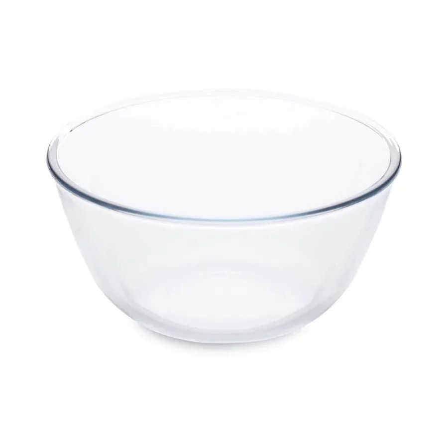 Guardini Round Borosilicate Glass Mixing Bowl 2.6 Liter, 23cm