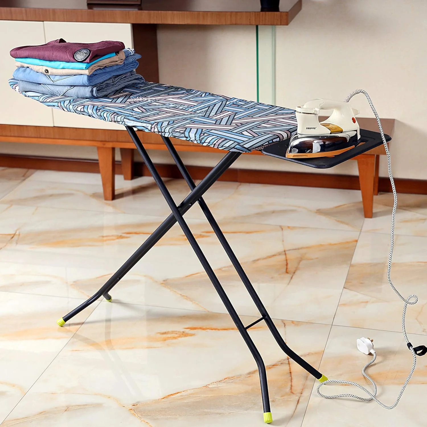 Hanomai Large Ironing Board 43x13 Inch – Extra Wide Surface with Sturdy Build - Image 3