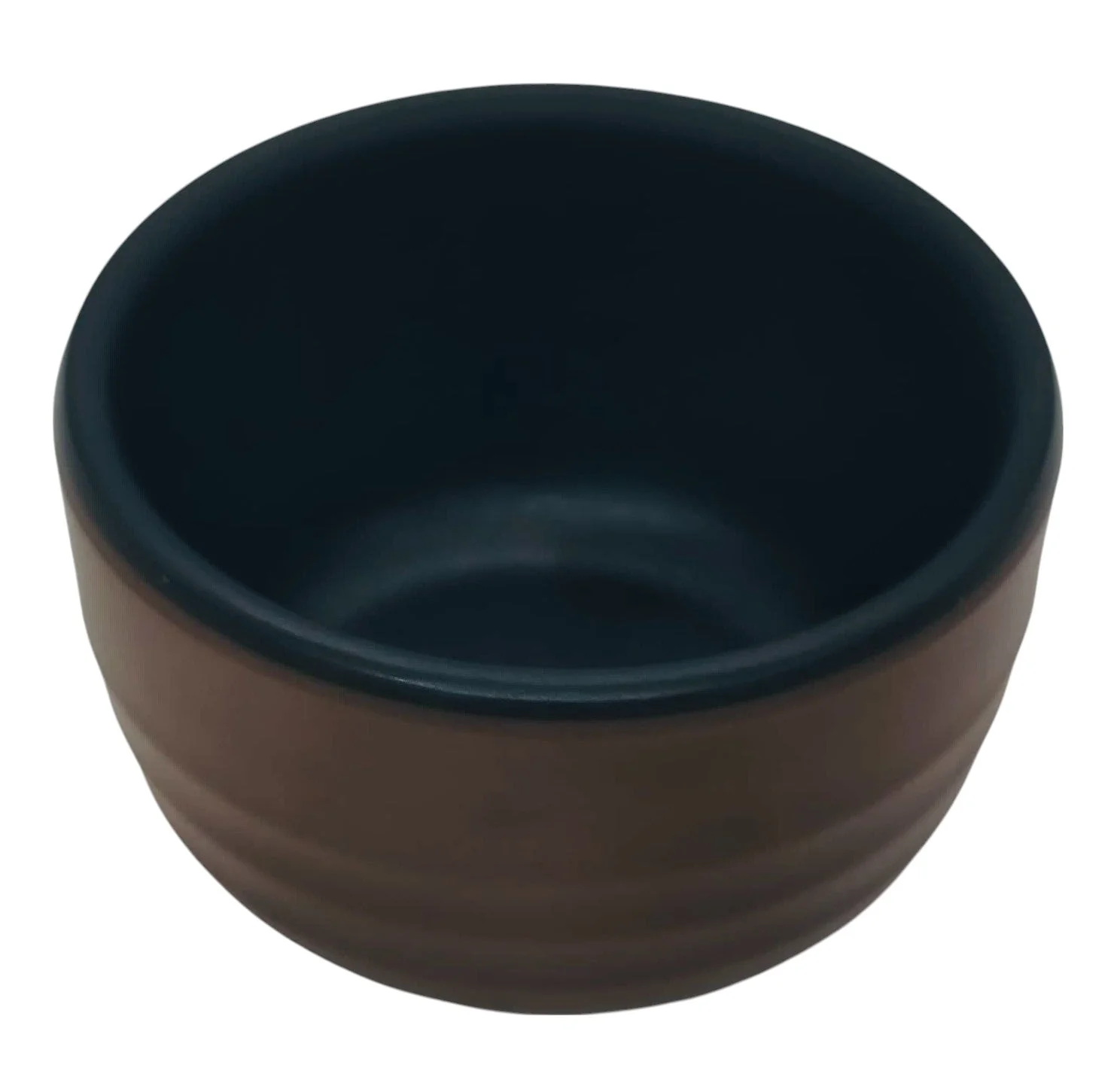 HARMONY Melamine Round Sauce Bowl 6cm*4cm, Brown/Black
