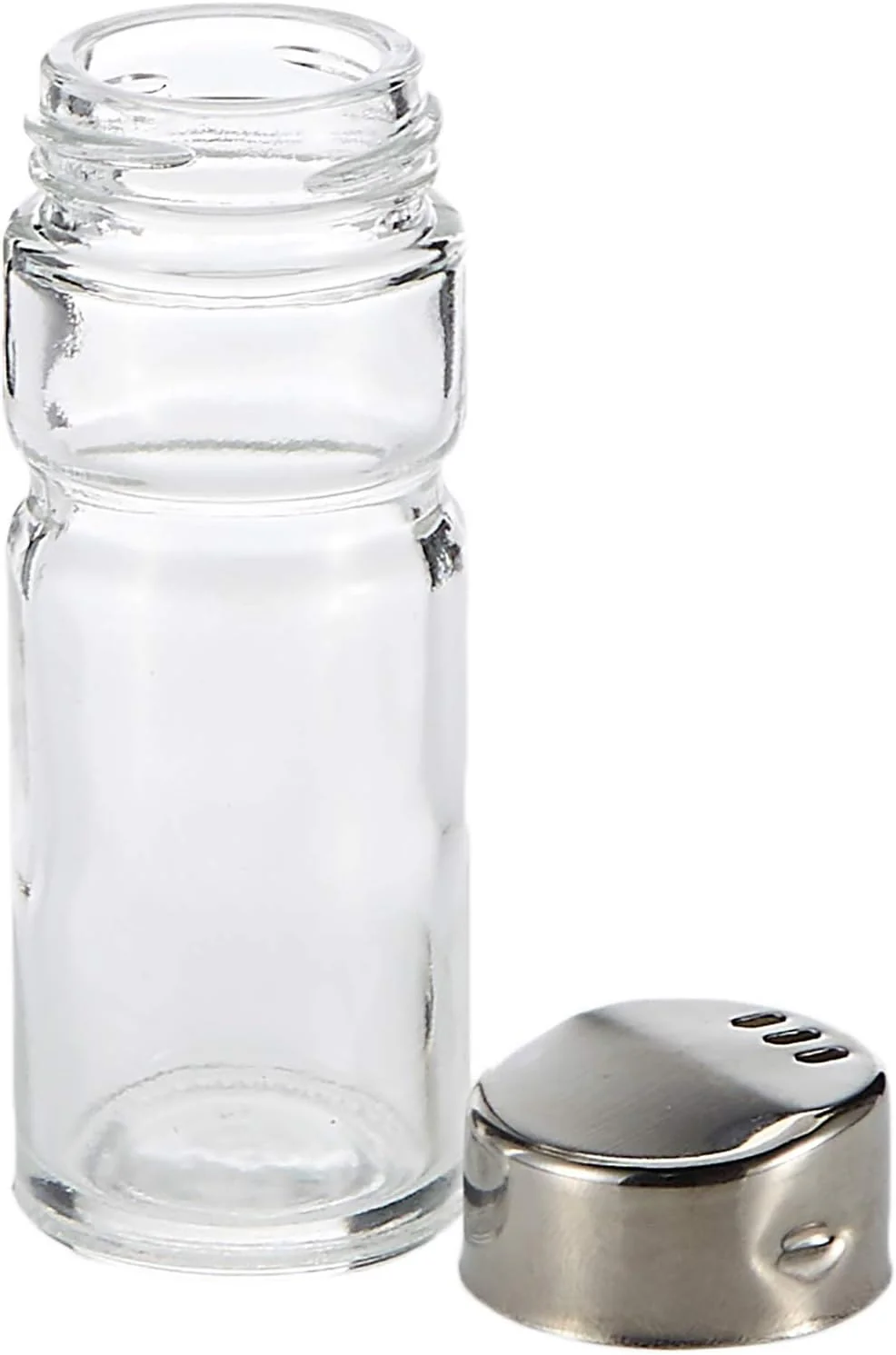 Harmony Table Top 2-Piece Salt & Pepper Set with Metal Rack - Image 3