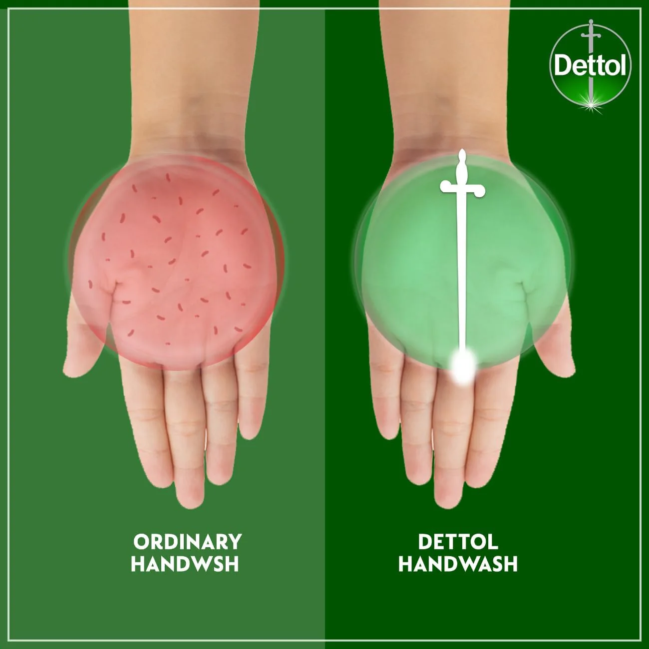 Dettol Skincare Liquid Handwash Pump, Rose & Sakura Blossom Scent, 400ml - Image 3