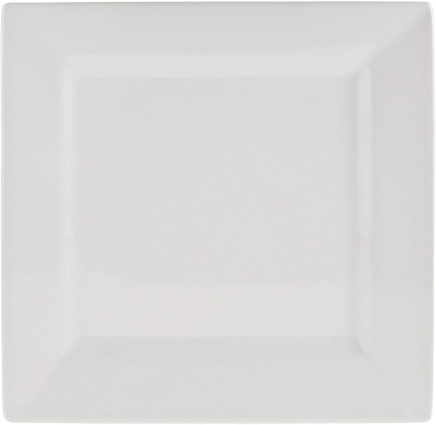 Symphony Collection β Set of 4 White Ceramic Square Plates (25 cm) - Image 3