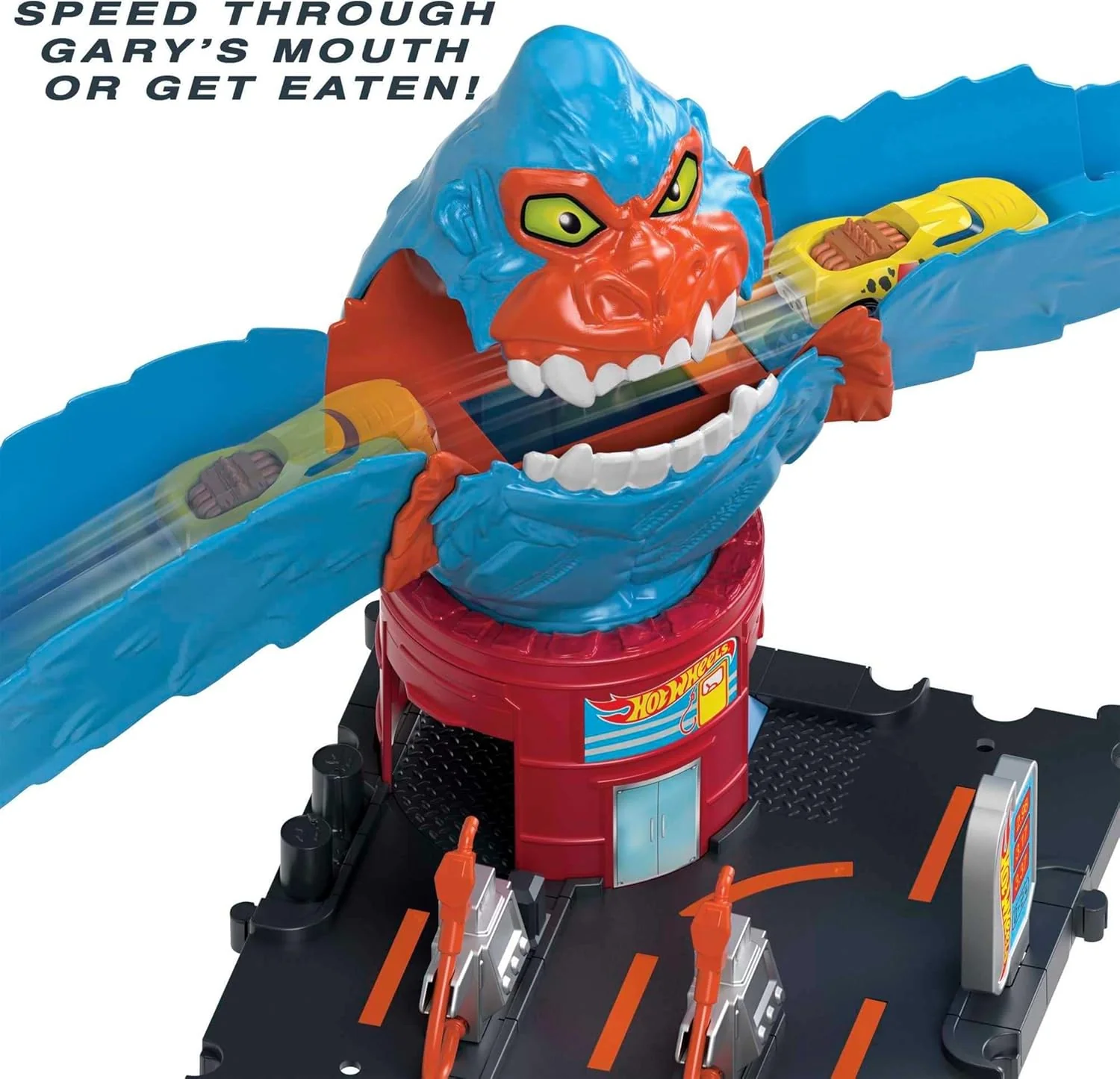 Hot Wheels City Nemesis, Wreck & Ride Gorilla Attack 101cm, Connect-Expand-Create, HDR30 - Image 3