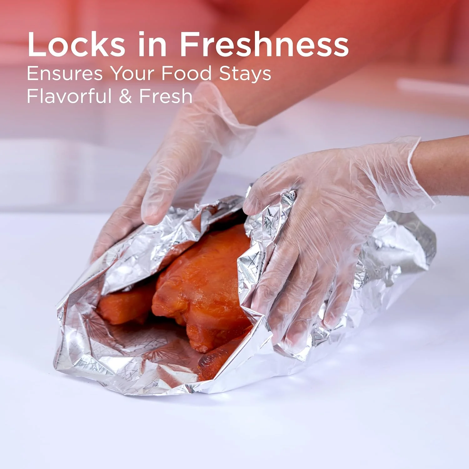 Hotpack 2+1 Aluminium Foil 7.75m*45cm, 37.5sq.ft, Cooking-Storing-Wrapping - Image 5