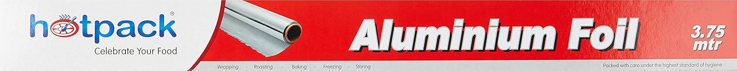 Hotpack Aluminium Foil 3.75m*45cm, Cooking-Storing-Wrapping