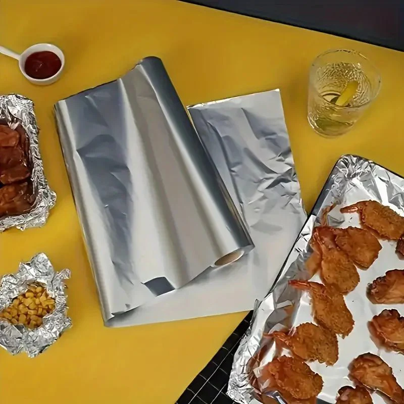 Hotpack Micro Embossed Heavy Duty Aluminium Foil 62m*30cm, 200sq.ft, Cooking-Storing-Wrapping - Image 2