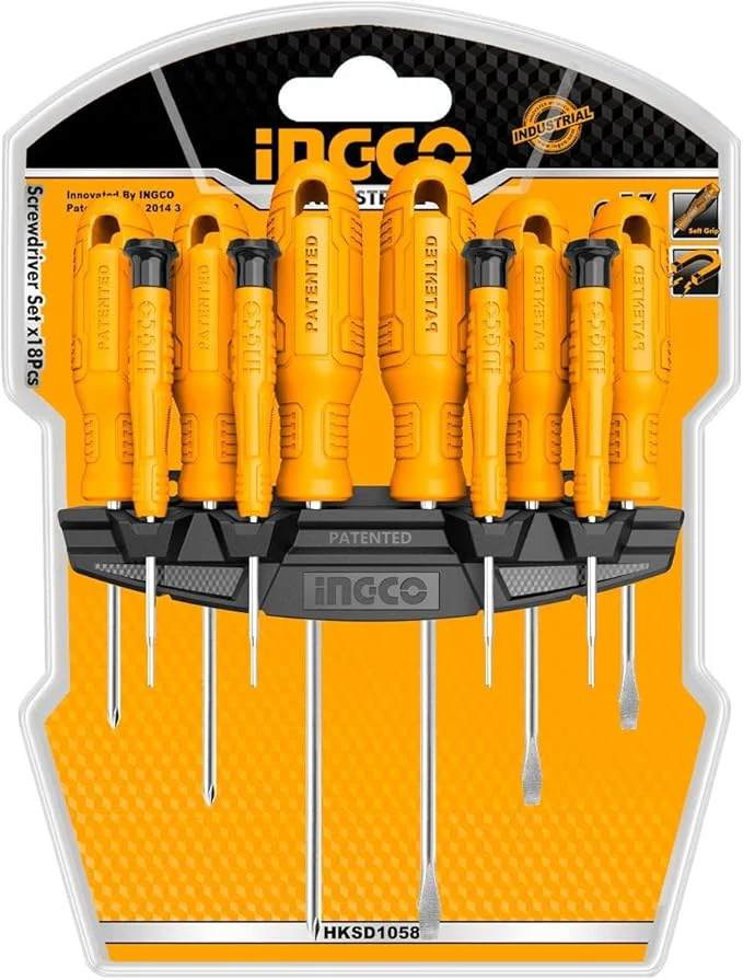 INGCO 10pcs Screwdriver and precision Screwdriver Set