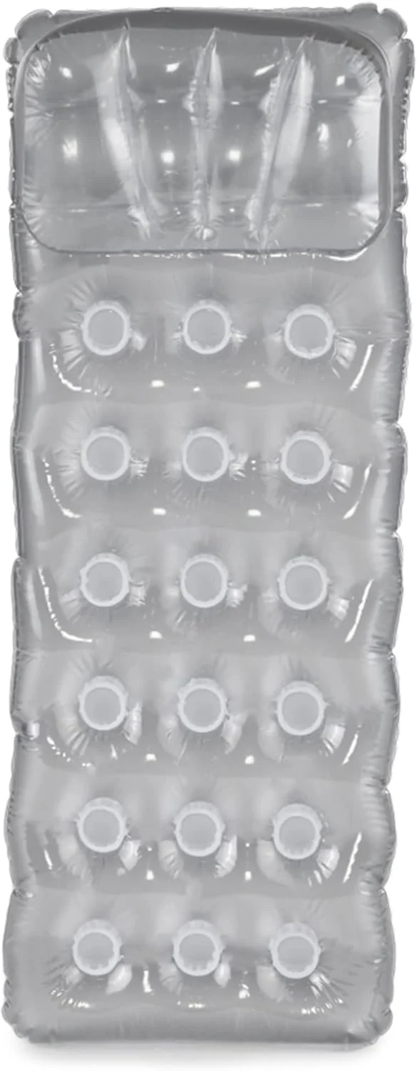 Intex 18-Pocket Suntanner Inflatable Pool Float Mattress 1.88M*71CM - Image 4
