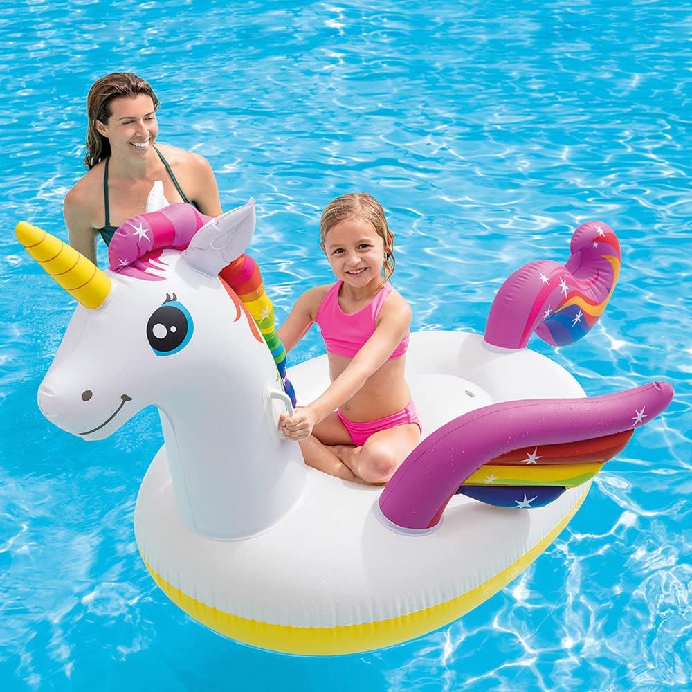 Intex Unicorn Pool Floater, 57561, Multicolor-102X140X198CM-Ages 3 - Image 3