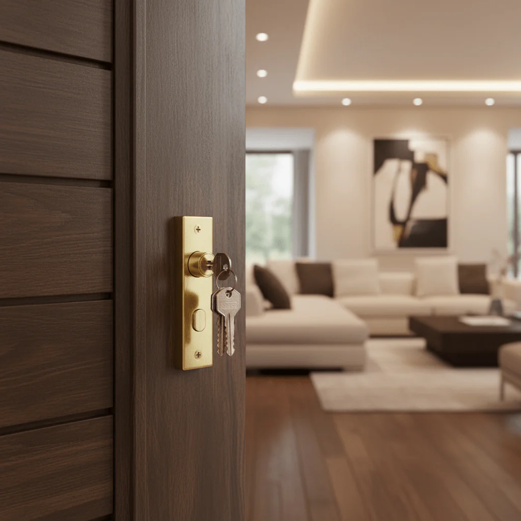 Italo Solid Brass Cylinder Lock 60mm — Premium Security for Every Door - Image 2