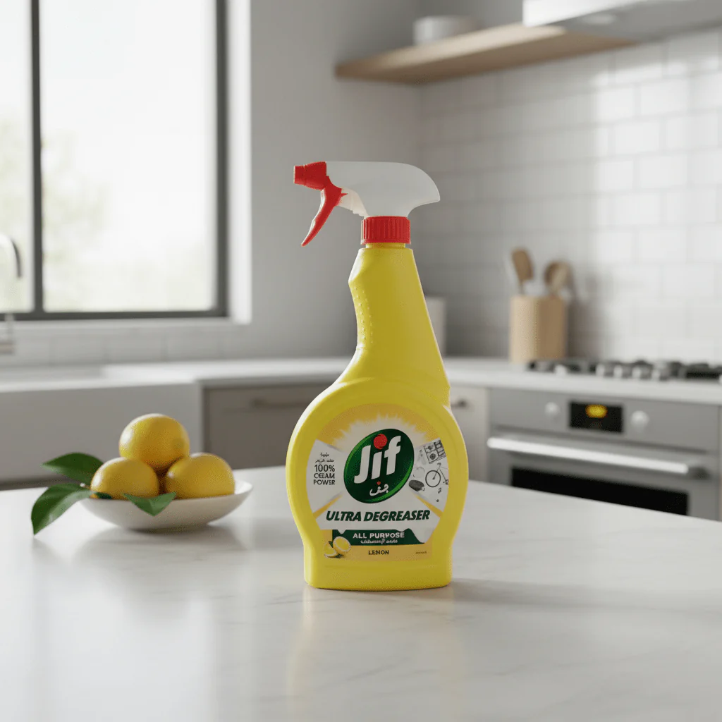 Jif Ultra Degreaser All Purpose Lemon Spray-500ml - Image 2