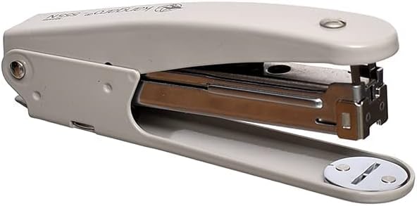 Kangaro 555N Front Loading Metal Stapler With 20 Sheets Capacity Use (24/6) And (26/6) Staples - Grey