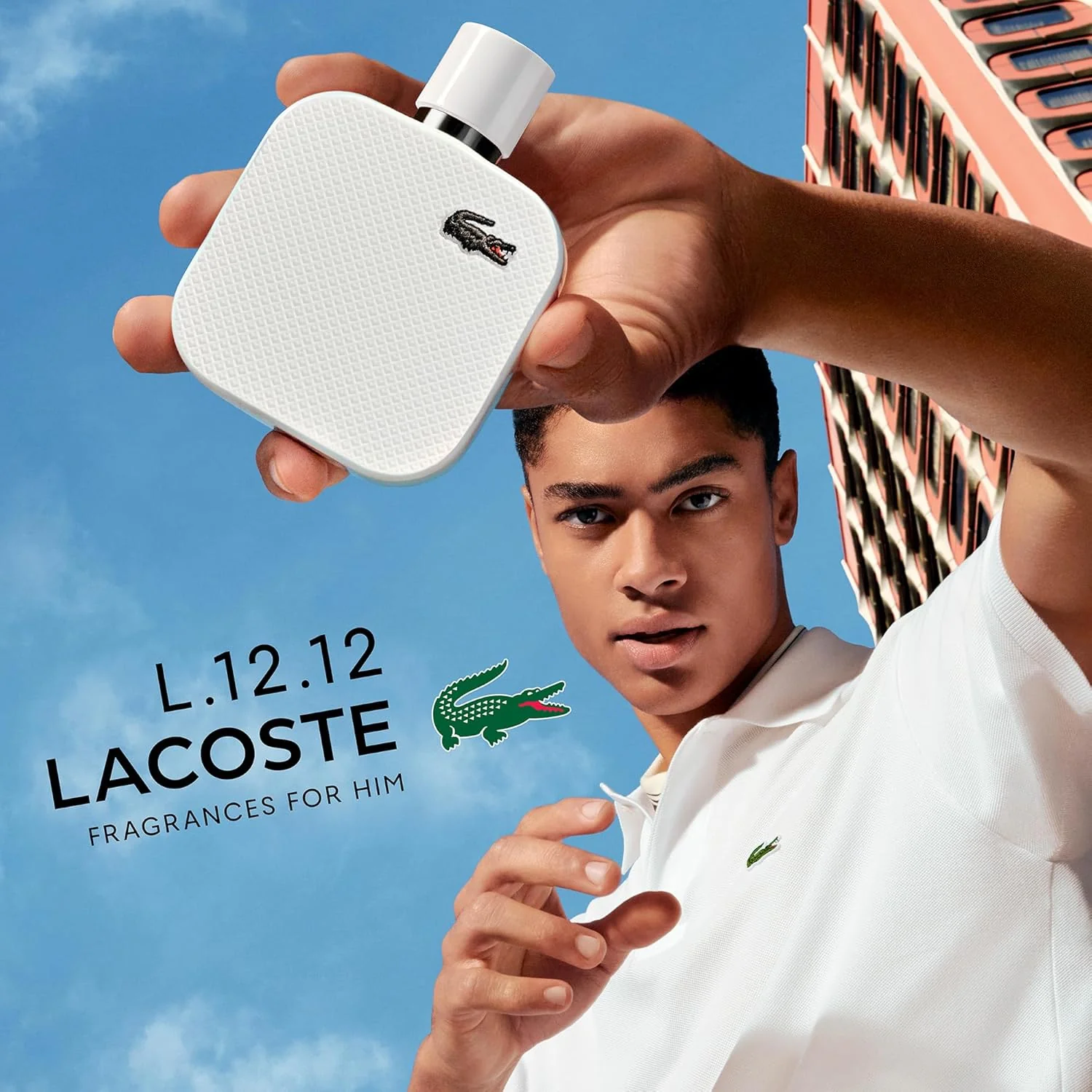 Lacoste L.12.12 Blanc EDT for Men- 100ml - Image 4