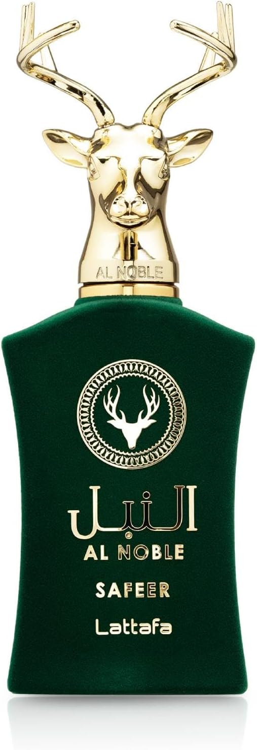 Lattafa Al Noble Safeer Eau de Parfum for Unisex 100ml – Sophisticated Woody Amber Scent - Image 2