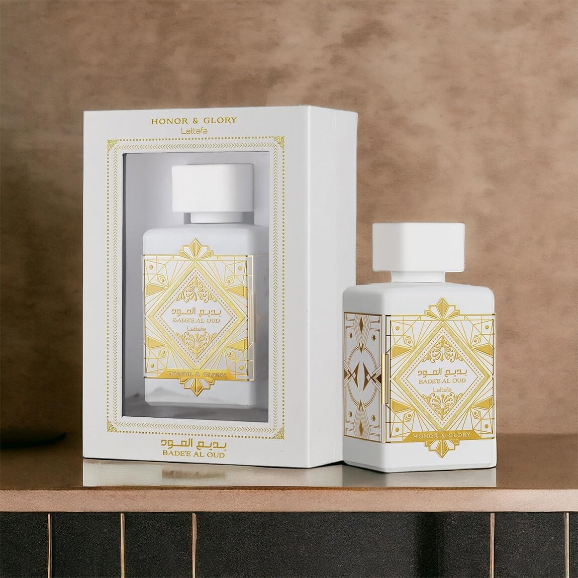 Lattafa Bade'e Al Oud Honor & Glory Eau de Parfum for Unisex-100ML - Image 3