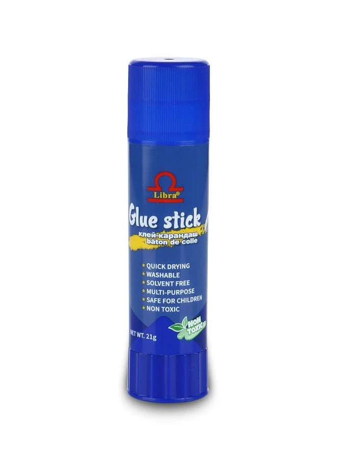 Libra Glue Stick 21g, Quick Drying and Solvent Free, MX-GS-21G
