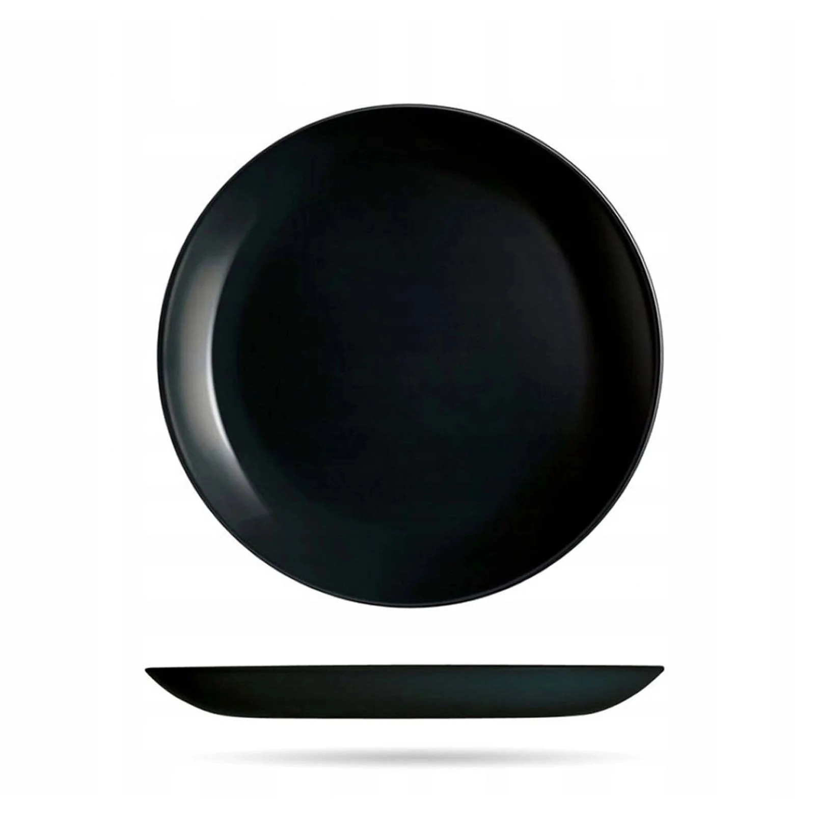 Luminarc Porcelain  Black Diwali Plate 27Cm Made In France - Image 3