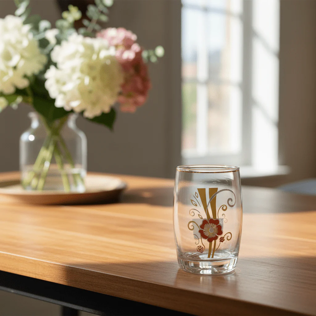 Manal Classic Clear Glass Tumbler Simple Durable Design for Daily Drinking 250ml - Image 2