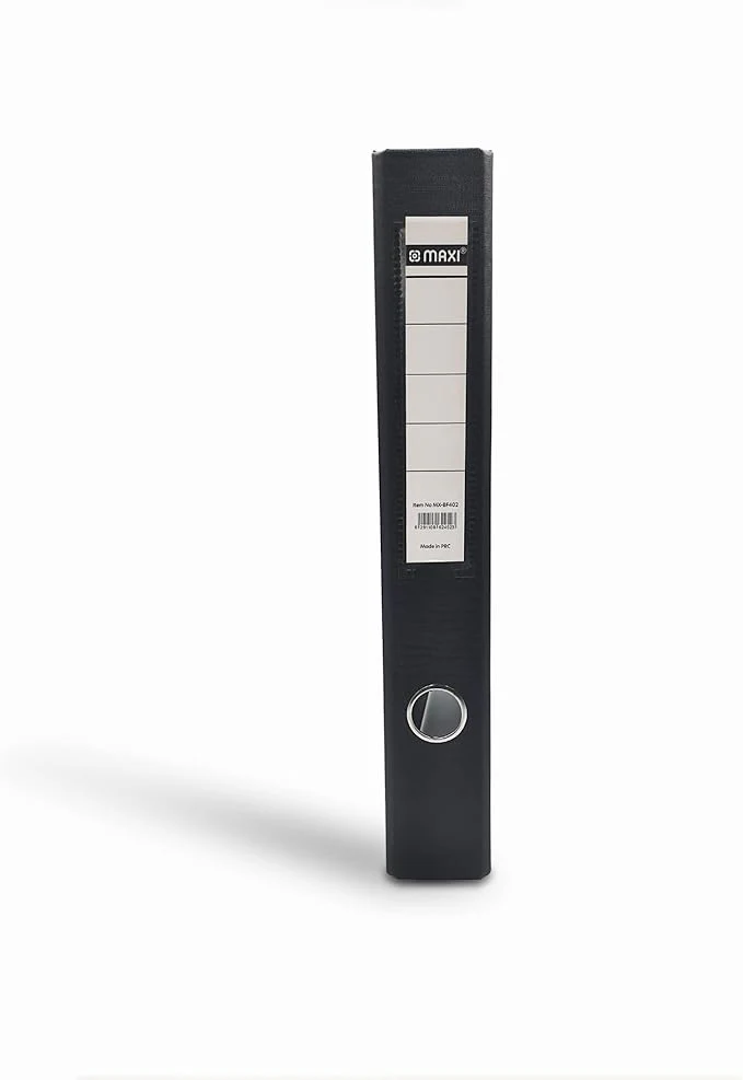 Maxi Lever Arch File 48mm with replaceable spine labels for easy Identification - Image 3