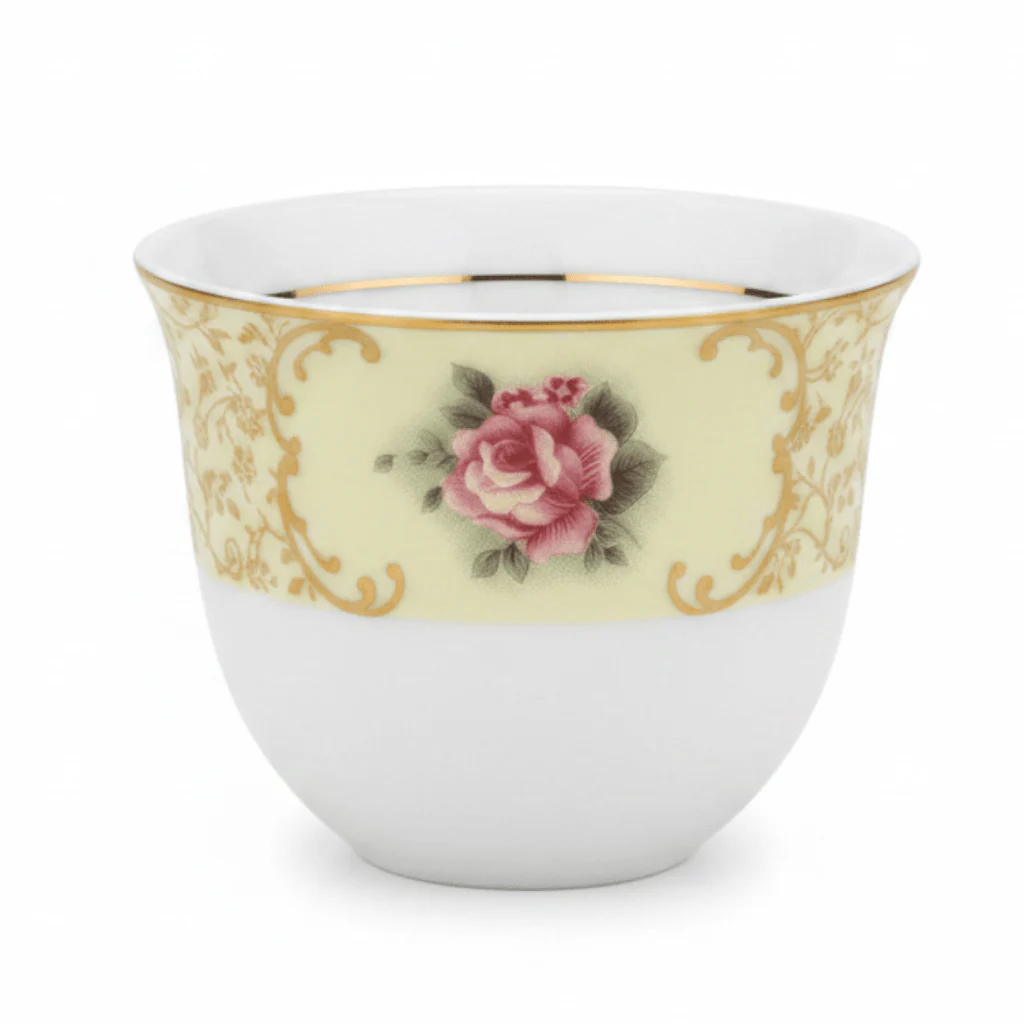 Mayflower 18Pcs Tea & Coffee Set – Yellow Rose - Image 2