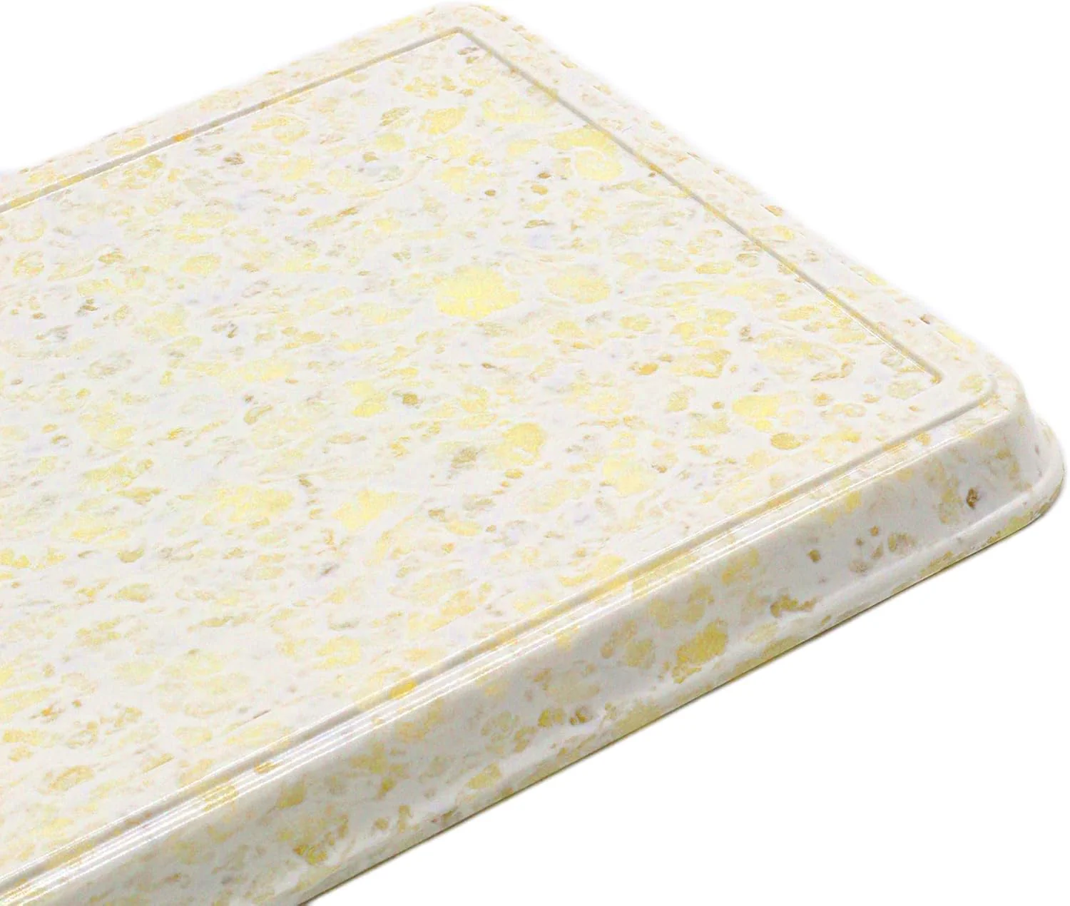 Melamine Rectangle Serving Tray 30x12cm, Off-White Color Marble Designed Texture Plates Rectangular Shape Pattern Healthy Platter Tray Kitchen Product Premium Multipurpose Use Accessories - Image 3