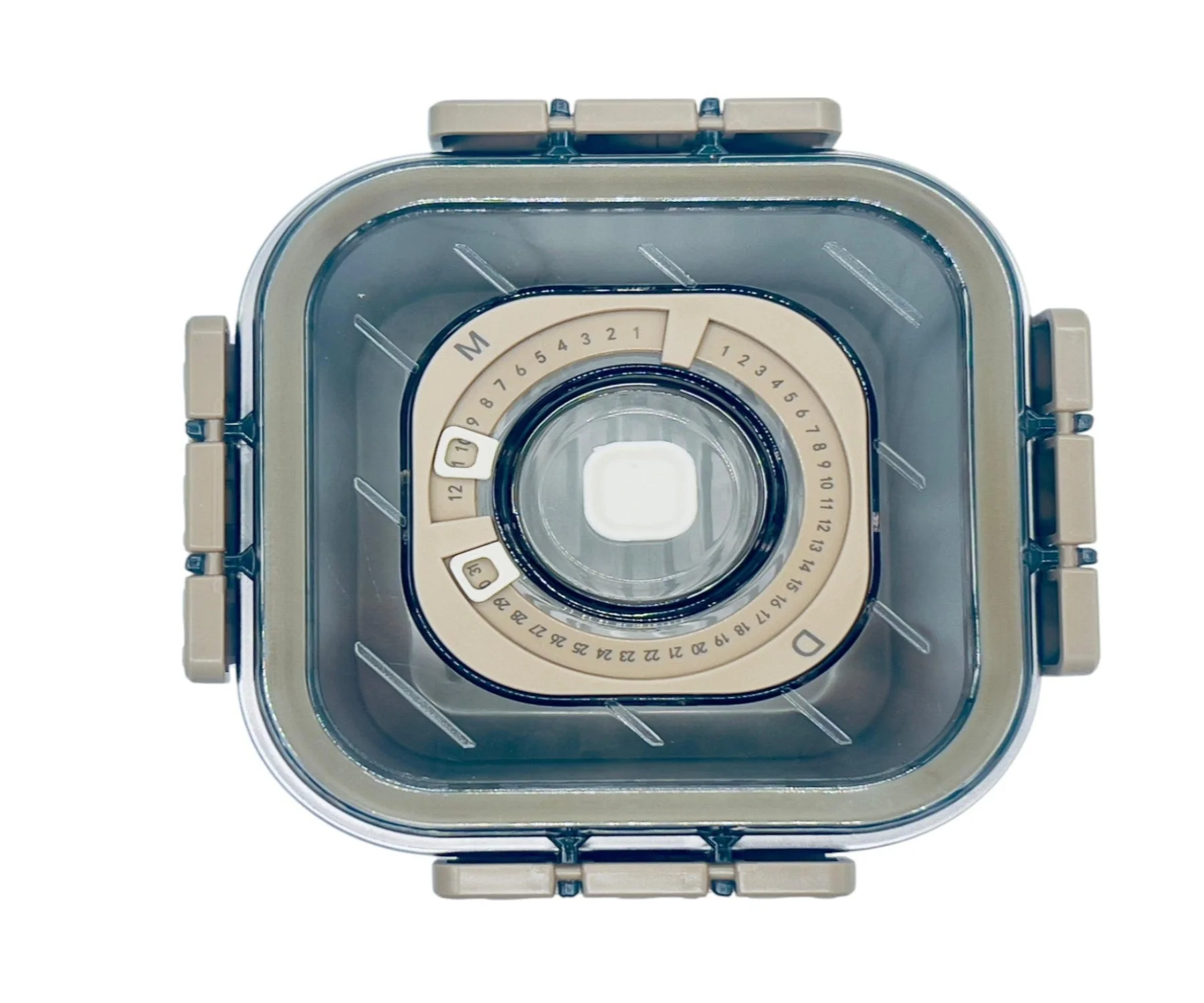 MTM Stainless Steel Food Container 1000ml, Siver/Brown - Image 3