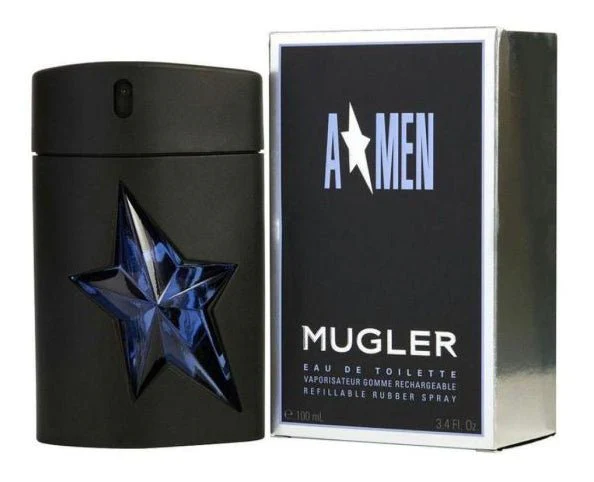 Mugler A*Men Refillable Rubber Spray EDT- 100ml