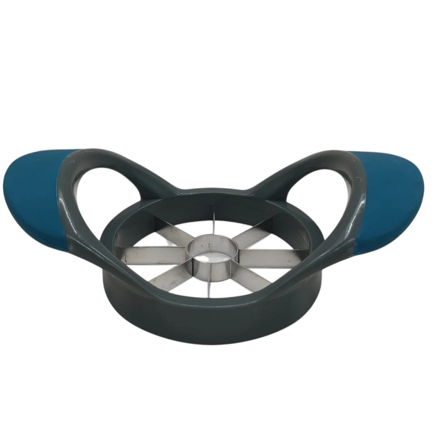 Nautilus Plastic & Stainless Steel Apple cutter-Blue&Grey