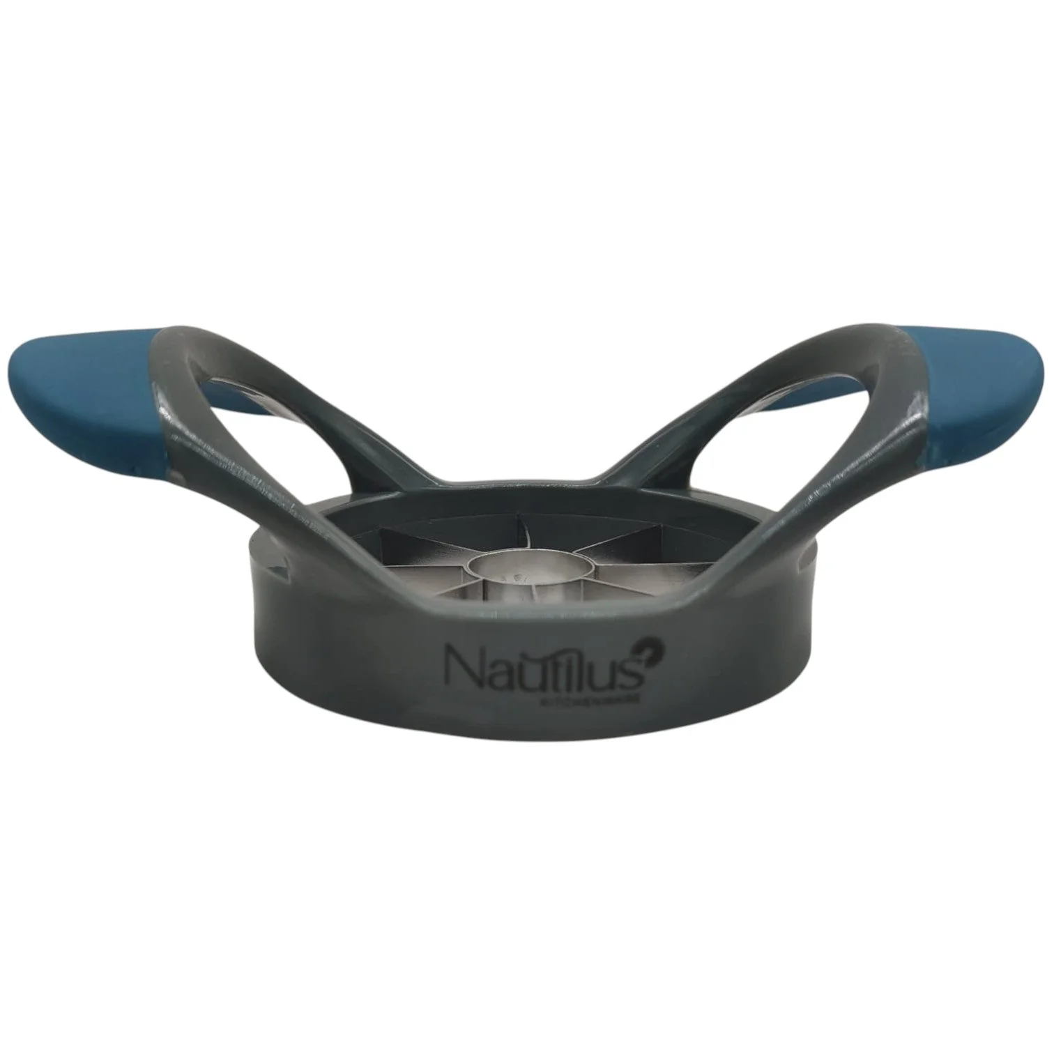 Nautilus Plastic & Stainless Steel Apple cutter-Blue&Grey - Image 5