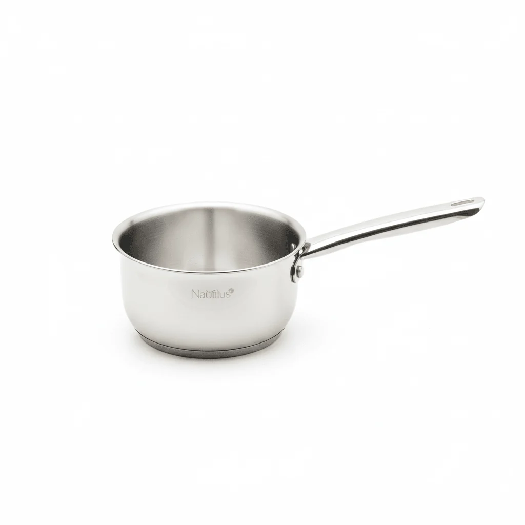 Nautilus Stainless Steel Milk Pan With Handle-16cm