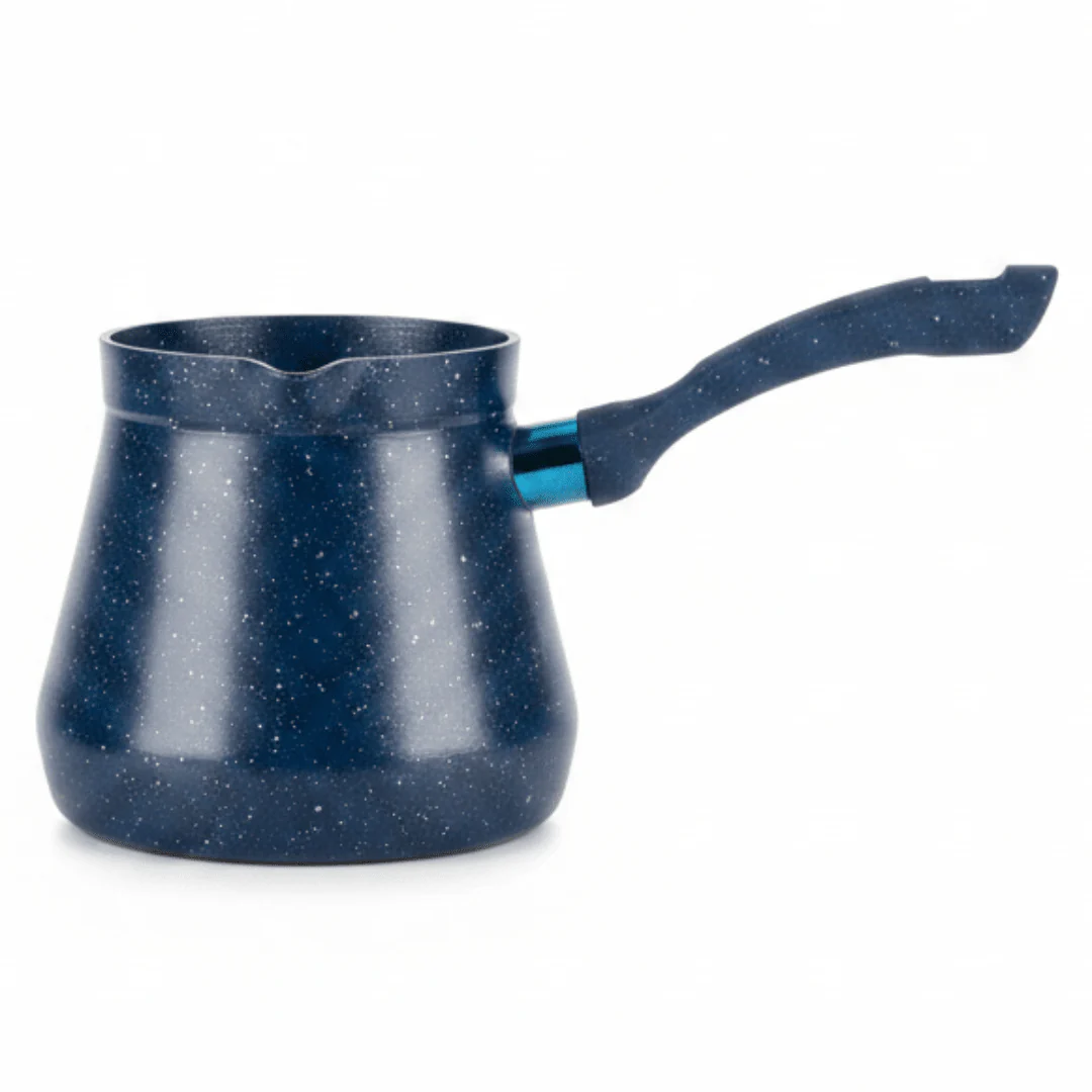 Luxehome Navy Blue Non-Stick Coffee Warmer 800ml