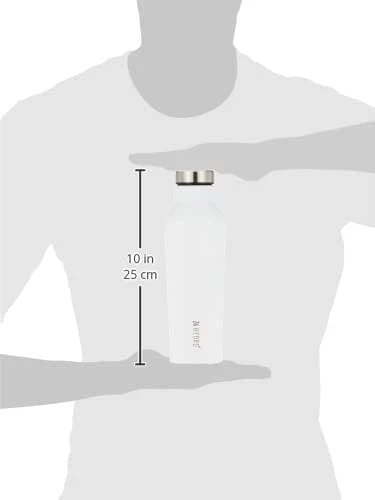 Neoflam Hydro Tumbler, Water, Hydration Bottle Stainless Steel White Hp Hd S50-500ML-White - Image 5