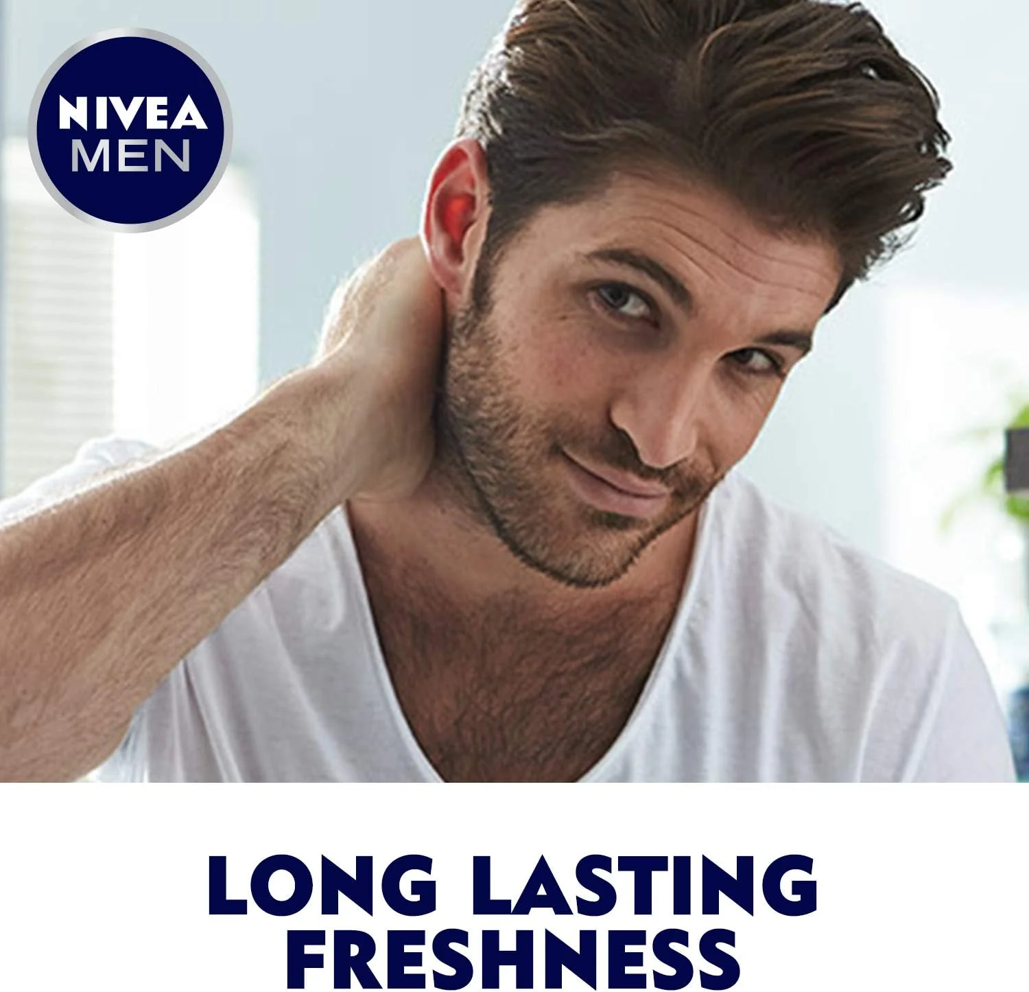 Nivea Men Deodorant, Invisible Black & White, Original, Spray- 2x150ML - Image 2