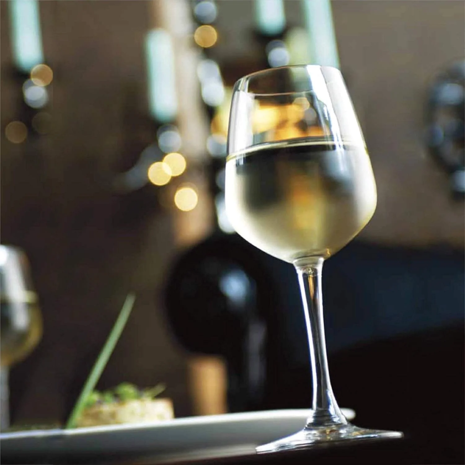 Ocean Madison White Wine Glasses Set Of 2, Clear, 350 Ml, 015W1202, Cabernet Sauvignon Glass, Bordeaux Glass, White Wine Glass, Stemmed Wine Glass, Wine Sipper - Image 4