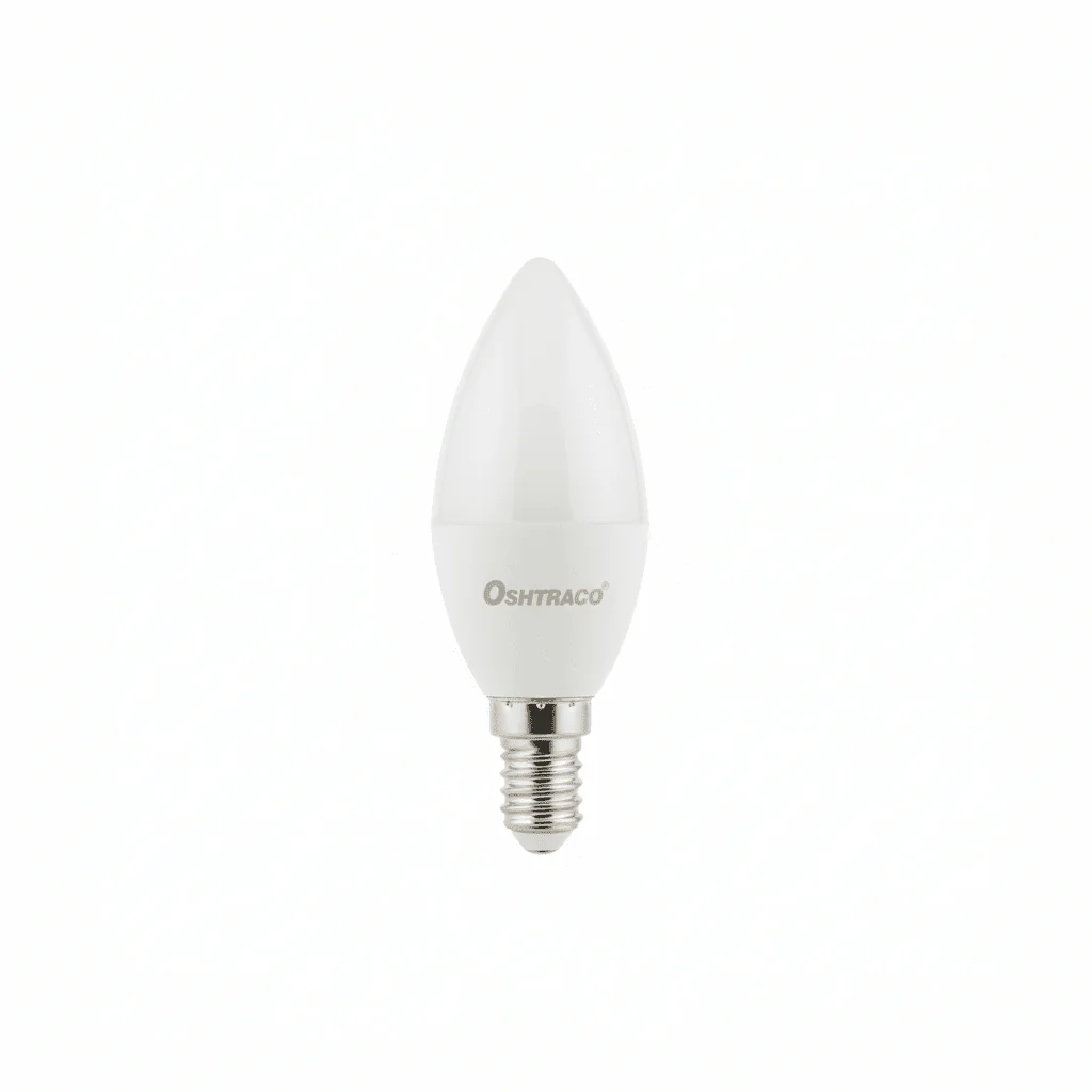 Oshtraco E14 LED Candle Bulb 3W, Warm White, Dimmable Candle - Image 3