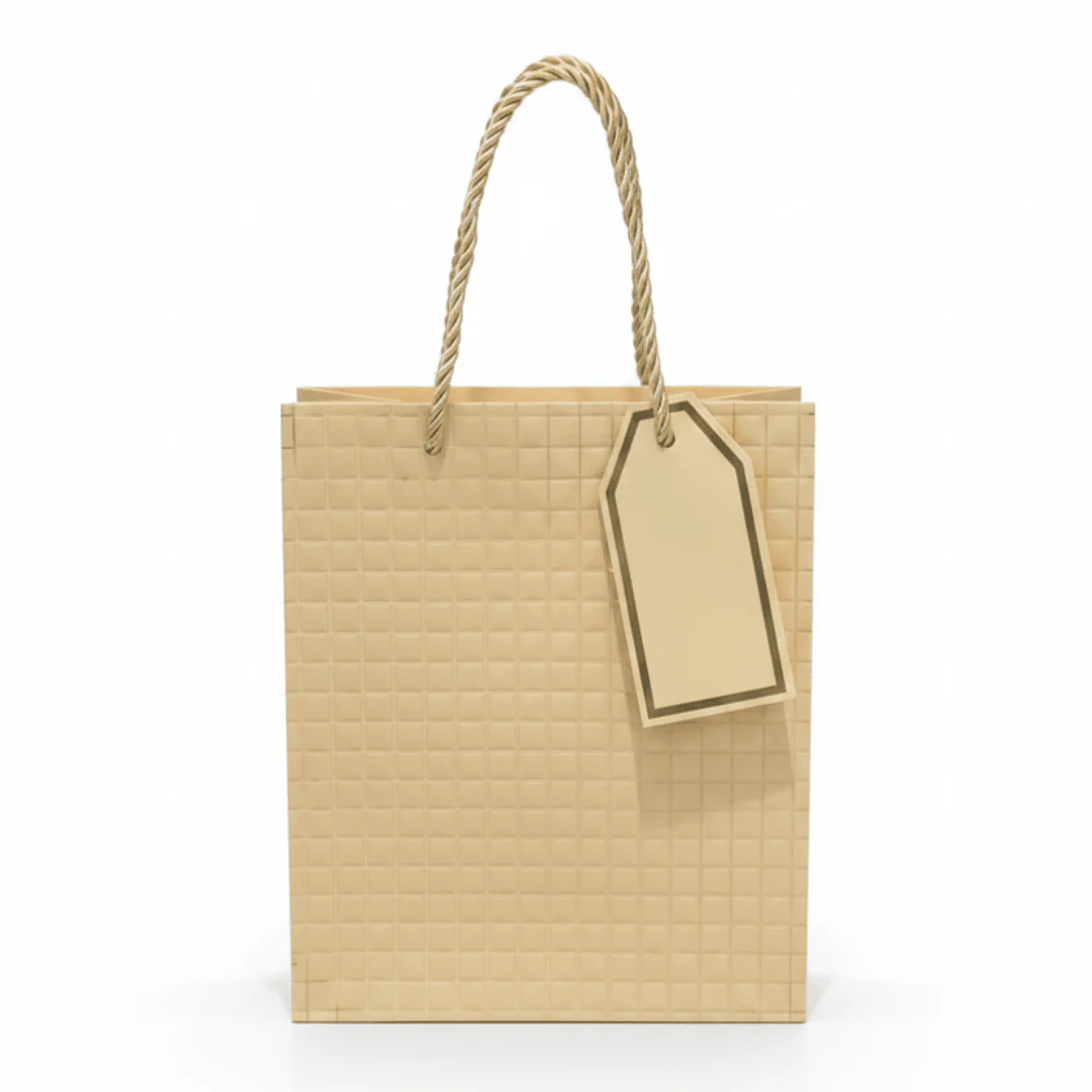 Paper Gift Bag with Rope Handles & Gift Tag | 23×18cm | Elegant Packaging for Birthdays, Weddings, Celebrations & Special Occasions - Image 8