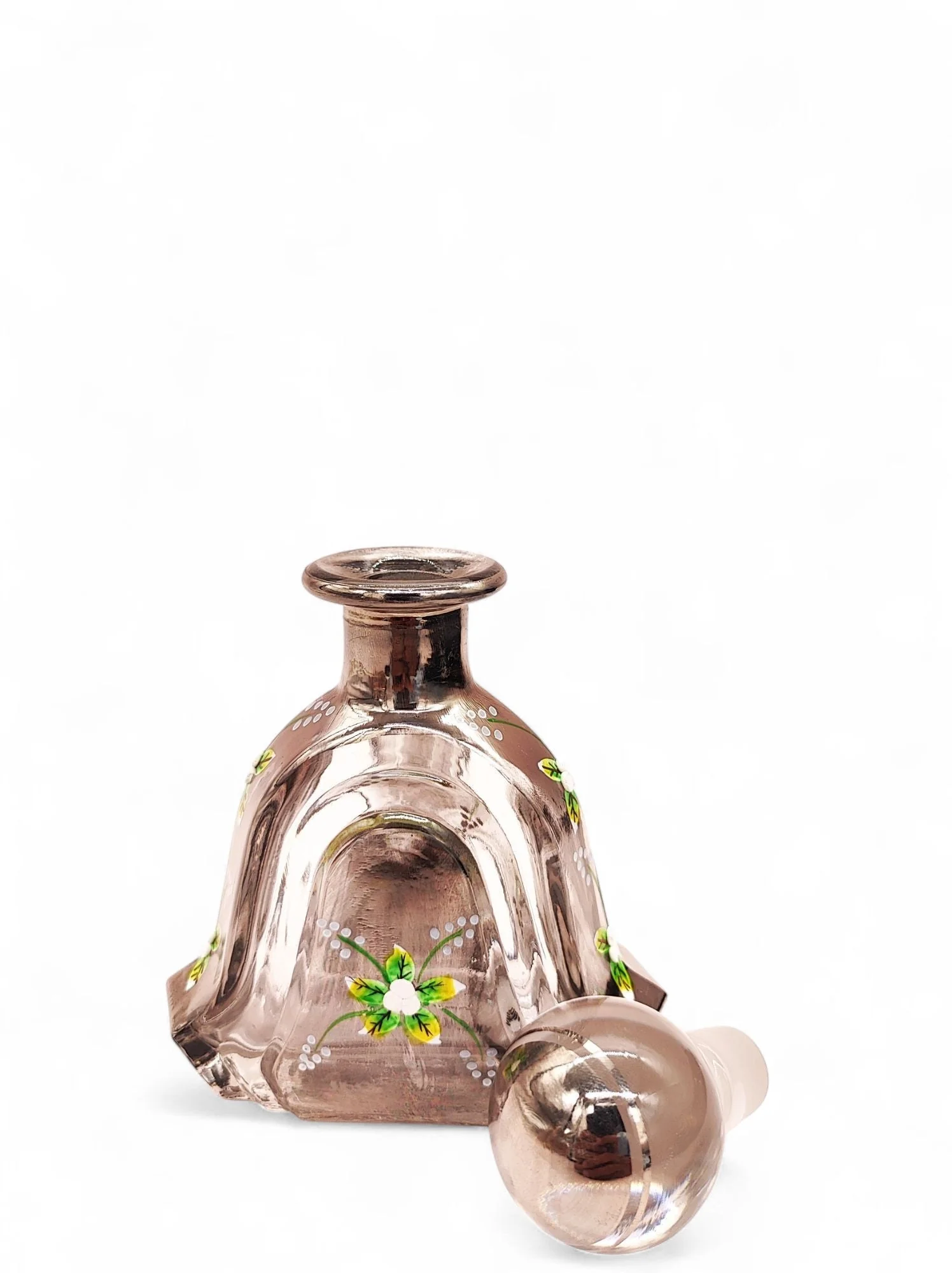 Perfume Bottle 3010Hs With Silver Floral Design 10.2 Tola - Image 3