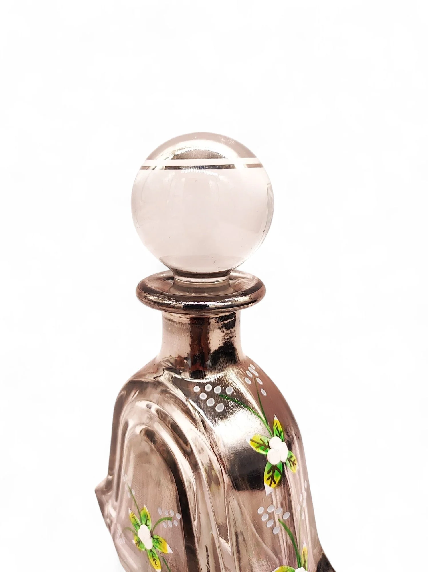 Perfume Bottle 3010Hs With Silver Floral Design 10.2 Tola - Image 4