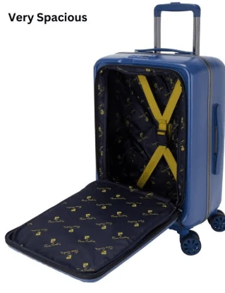 Pierre Cardin 19-Inch Carry-On Business Rolling Bag with Laptop Compartment - Image 4