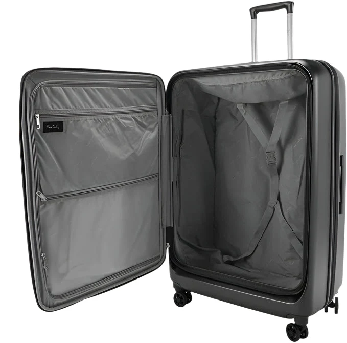 Pierre Cardin 24" Trolley Bag Genoa Black | Stylish & Durable Medium Check-in Luggage - Image 4