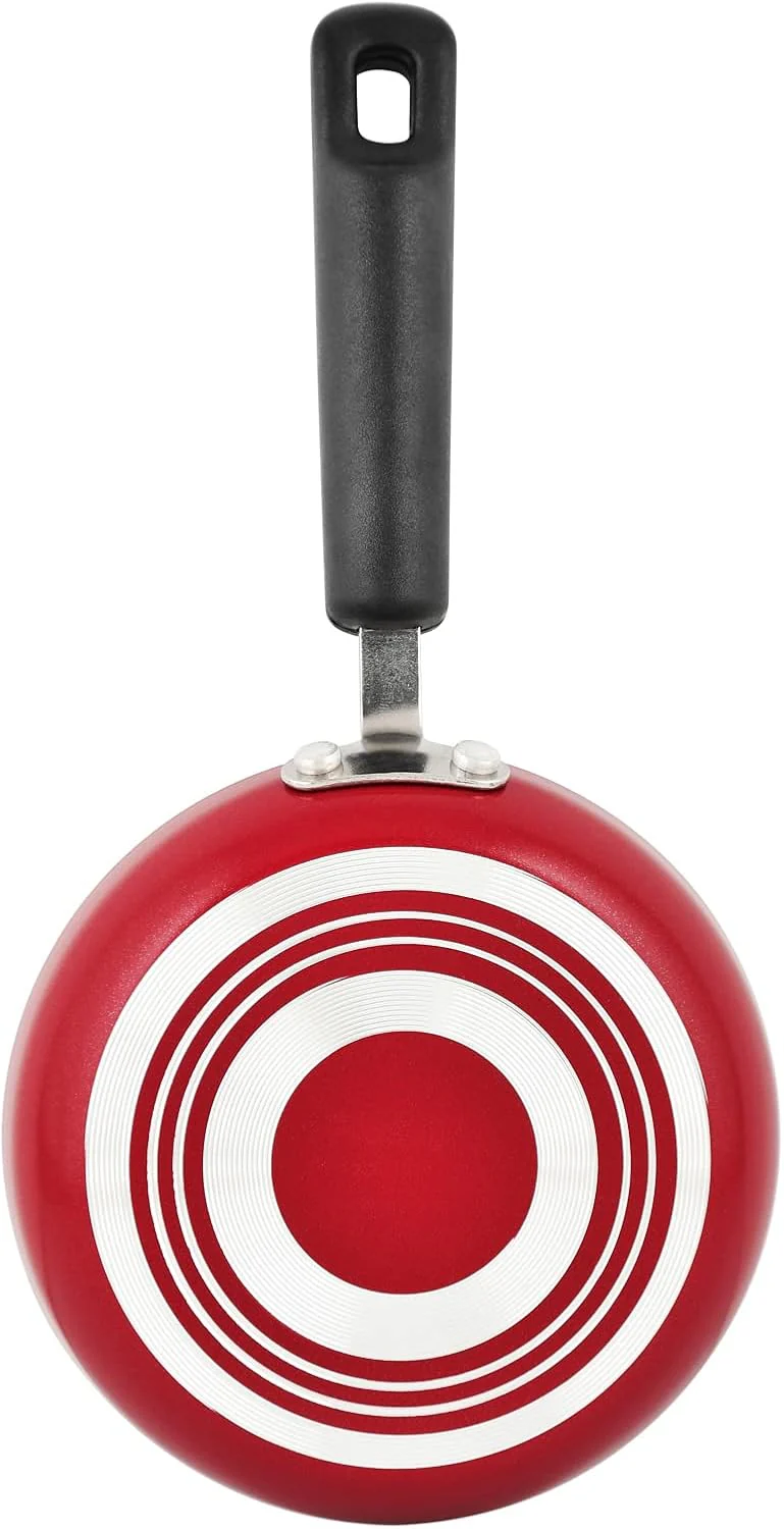 Prestige 3X Ultra Tough Mini Fry Pan, 4.75 Inch, 12 cm, Red - Image 4