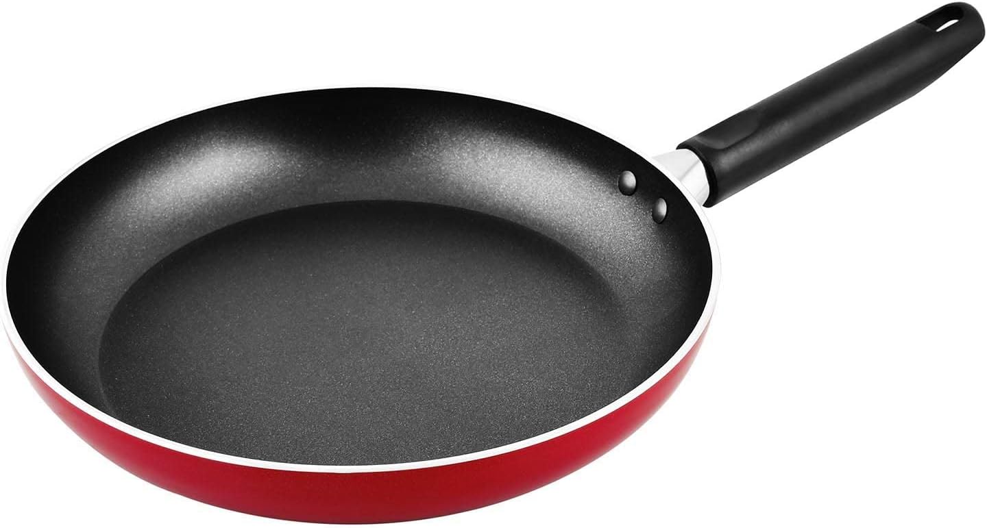 Prestige Classique 3X Ultra Tough Fry Pan, 10.25 Inch, 26 cm, Red - Image 5