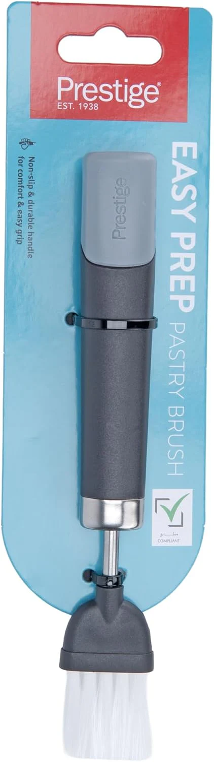 Prestige Easy Prep Pastry Brush | Non-Slip Silicone Handle | Dishwasher Safe | PR49280 - Image 2