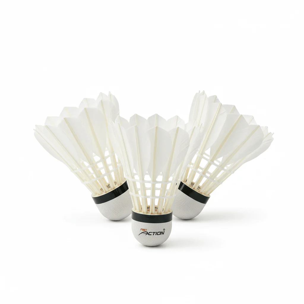 Pro Action 3pcs Feather Shuttlecock