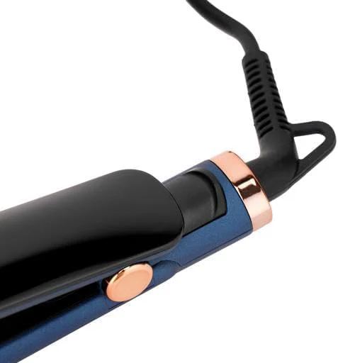 Geepas Professional Digital Hair Straightener- GHS86076/ Slim Design with Display and Ceramic Coated Plate/Lockable Handle, Adjustable Temperature Control|Perfect for Salon and at Home Styling/Blue - Image 3