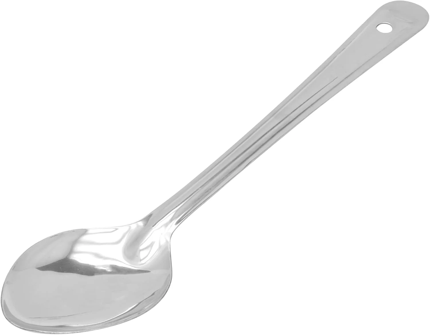 Raj 9 cm Silver Basting Spoon - BS0007, Cooking Spoon , Serving Spoon , Stirring Soup Spoon - Image 5