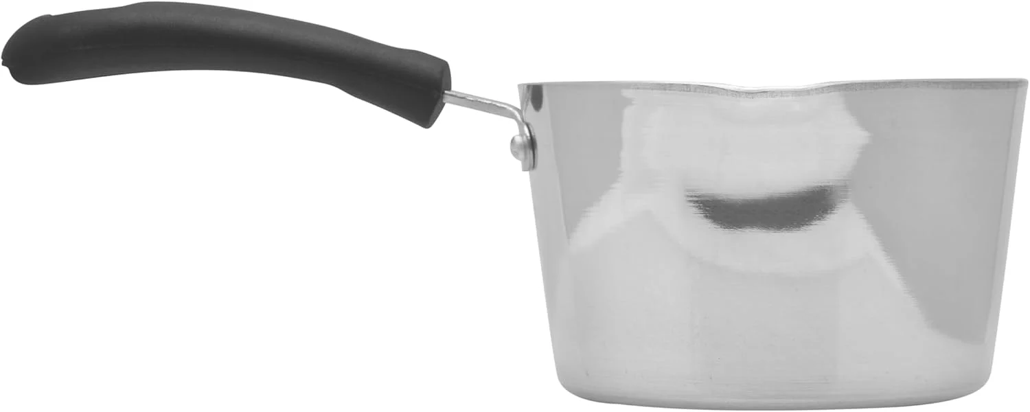 Raj Aluminum Saucepan with Handle KMP00M, Tea Pan Rice Pan Sauce Pan Milk Pan Coffee Pan-16CM-(Medium) - Image 4