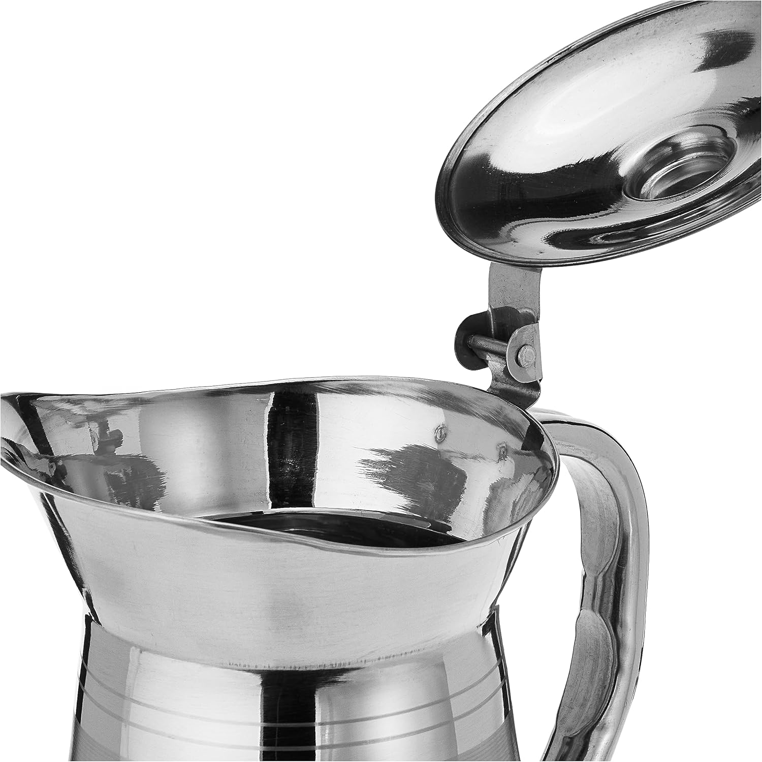 RAJ Silver Touch Henja Stainless Steel Water Jug 2 Ltr - Image 3