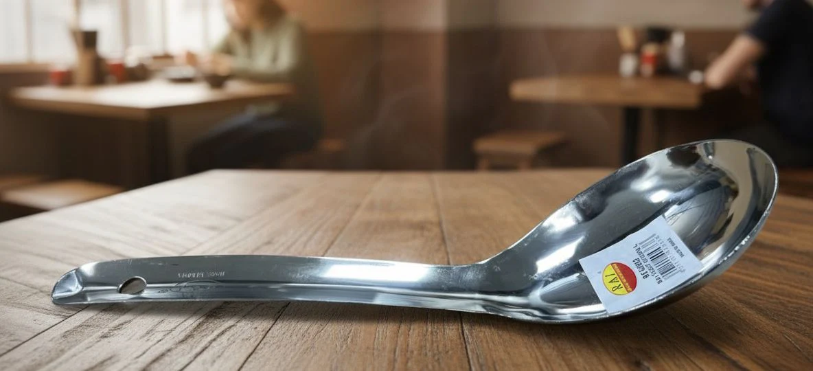Raj Stainless Steel Float Spoon Large RFS002