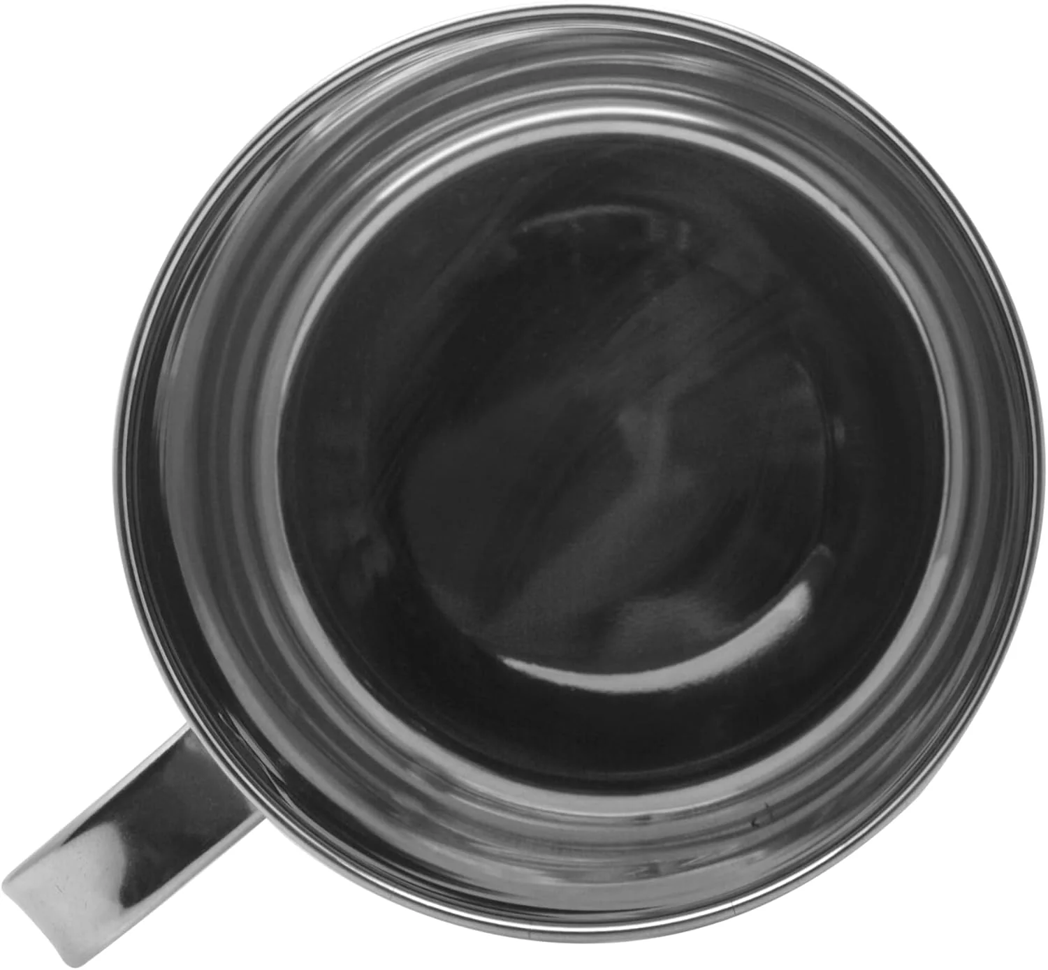 Raj Stainless Steel Mug With Handle NM0014, Serving Mug Water Mug Tea & Coffee Serveware-14CM - Image 2